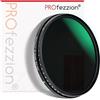 PROfezzion Filtro ND Variabile Sottile 72mm ND2-ND2000 Filtro Fotografico a Densità Neutra Regolabile a 11 Stop per Sigma 18-35mm f1.8, Nikon Z 24-70mm f4 S, Fujifilm XF 16-80mm f/4 R