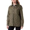 Geox W Asheely Giacca, Oliva Militare, 46 Donna