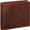 STILORD 'Lewis' Portafoglio uomo in pelle per Carta d'identità Elettronica con tecnologia blocca RFID Portafogli modello orizzontale con numerose tasche, Colore:prestige - marrone