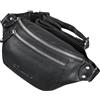 STILORD 'Orson' Marsupio in Vera Pella Borsa Cintura Elegante, Colore:nero