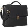 STILORD 'Andro' Borsa ventiquattrore uomo pelle Borsa lavoro per PC 14  pollici Cartella Ufficio donna in cuoio grande vintage, Colore:marrone scuro