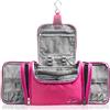 TRAVANDO XXL borsa della toilette signore grandi da appendere Maxi - 8,8 volume litro - cosmetica con molti scomparti - beauty case, rosa