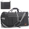 Upeelife Borsone da Viaggio, 125L Borsa da Viaggio Pieghevole Uomo Donna, Borsone Palestra Sportivo Impermeabile con Scomparto per Scarpe e Tasca Bagnata