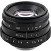 Vklopdsh Obiettivo fotocamera digitale 35 mm F1.6 C Mount obiettivo fotocamera digitale con grande apertura e fisso per fotocamere mirrorless