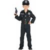 Fiestas Guirca Costume da poliziotto per bambino età 5-6 anni