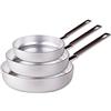 Agnelli IRPot- SET 3 PZ PADELLA IN ALLUMINIO PROFESSIONALE BASIC AGNELLI 32+36+40 CM