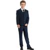 mintgreen Completi Cerimonia Bambini Ragazzo, Abito da Sposa Festa Formale, Paggetto Smoking, Marina Scuro, 12-13 Anni, Etichetta 14