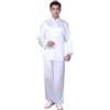 Andux Cinese Tradizionale Tai Chi Uniformi Kung Fu Abbigliamento Unisex SS-TJF01 (Bianca,XL)