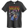 Amplified Nirvana Collection Unplugged in New York - Maglietta da Uomo, Blu Scuro, XXL