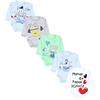 TupTam Body Neonato 5 Pezzi - Body Bambino Manica Lunga in Cotone con Stampa Animali - OEKO-TEX Certificato, Mamas Papas Schatz/Bianco/Orso/Blu/Verde, 92