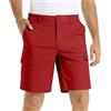 Saingace Pantaloncini Cargo Classico da Uomo - Bermuda Leggeri Cotone Vintage Shorts Elastici 2023 Pantaloni Uomo Estate Pantaloni Corti Elegante Slim Fit Estivi Pantaloni Corti Pantaloncini