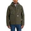Carhartt Giacca sportiva da uomo Super Dux Relaxed Fit antipioggia foderata in sherpa, Muschio, X-Large