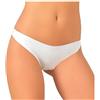 JADEA Perizoma Donna in Cotone Senza Cuciture Taglio Laser (6 Pezzi Bianco, 2)