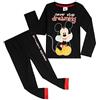 Disney Pigiama Bambino Lungo in Cotone, Pigiami Mickey Mouse A Maniche Lunghe 12 Mesi - 6 Anni (2-3 Anni)