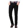 Idopy Pantaloni Eleganti da Uomo in Velluto a Coste Comfort 5 Tasche Slim Fit da Uomo