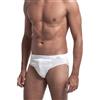 SNELLY Mutande Uomo Slip 100% Cotone Pacco da 6-9-12 Pezzi Slip Bianco o 6-12 Slip Colori Assortiti (Nero, Blu, Grigio) con Fianco Basso ed Elastico Interno U311C Intimo Pratico Comodo e di Marca