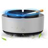 Pipihome Posacenere per Purificatore D'aria, Posacenere Portatile Multifunzionale Senza Fumo Purificatore D'aria Intelligente, Vassoio di Cenere Ricaricabile per Casa Auto Interna ed Esterna (Grigio)