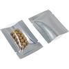 WACCOMT Pack 200 Sacchetti Ermetici Mylar Foil, 8x12cm | Open Top, Sottovuoto per Alimenti, Plastica in Alluminio, Tear Notch, Confezione di Campioni