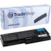 Trade-Shop Batteria ad alte prestazioni 4400 mAh per TOSHIBA SATELLITE P205D P300 P300D P305 P305D Pro L350 P200 P300 X200 X205 P205D P-300d P 305 L 300 P 350 P 200 P-200 X 300 X 205 sostituisce pa3536u pa3537u