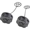 Hicello 2 Pezzi Tappo Serbatoio Benzina Ø Interno 33.5 mm, NON Universale Tappo per Decespugliatore Tosaerba CG430 CG520 PBK4 A1 | Verifica Misure Obbligatoria