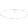 Elli Collana Donne Girocollo Croce di Base Tendenza Blogger in Argento Sterlino 925