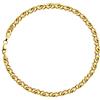 PRINS JEWELS Bracciale con catena a maglia, in oro giallo 18 carati/750, larghezza 4 mm e Oro giallo, colore: oro giallo, cod. 8ER-18-212-BR