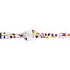 Zitto Orologio ZITTO grande a led con cinturino in silicone Limited Edition FLOWERPOWER G