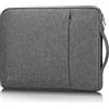 AIPIE Custodia per 13 13,6 Pollici Macbook Air Pro 2 Scomparti 25,5cm x 34cm Custodia Computer con Una Maniglia Notebook Laptop Cover pc Portatile Impermeabile Borsa Sleeve Antiurto Caso con Tasche