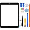 JPUNG GoodFixe Touchscreen Digitizer Per iPad 6 Display 2018 (Nero) 9.7 Pollici, Per A1893 A1954 Schermo tattile Frontale,con Home Buttone,include Strumenti di Riparazione