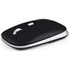 PINKCAT Bluetooth Mouse Senza Fili, 2.4G Mouse Ottico Slim, Design Portatile e Click Silenzioso, per Laptop, PC, Mac, Ufficio Linux, Nero