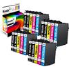 Kit Di Ricarica Inchiostro Hemei T0715 – 4 Cartucce Ricaricabili + 4 Flaconi Da 100ml (nero, Ciano, Magenta, Giallo) – Per Stampanti Epson