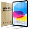 WD&CD 2 Pezzi Pellicola Protettiva Compatibile per iPad 10 Gen 2022 / IPad 11 (A16) 2025 10,9, Vetro Temperato Alta Definizione Compatibile per iPad 10 /11th generazione【Durezza 9H】【Anti Graffio】