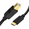 CableCreation USB 3,0, da tipo C (USB, tipo C) a USB B maschio, USB 2,0, cavo per stampante, da A a B per Scanner &, 2,01 Meters/2 m, colore: nero