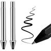 REEYEAR Realititcs - Pennini di ricambio per penna in lega di titanio non usurati, adatti per Microsoft Surface Pro 7, 6, 5, 4 Series (modello 1776), 2 penne stilo per laptop
