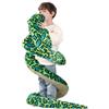 IKASA Serpente Peluche Gigante Giocattolo Morbido,270cm Animali di Peluche XXL XL Grande Giganti Enorme Cobra Jumbo Animale,Regali per Bambini