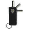 GARZINI Portachiavi Uomo in Pelle, Organizzatore di Chiavi Compatto per 7 Chiavi, Regalo Portachiavi con Portachiavi Uomo Pelle, Metal Grey