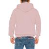 Raff & Taff - Felpa con cappuccio da uomo, con cerniera, stile casual, fino alla taglia 8XL, Colore: rosa., 6XL