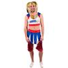 Fun Shack Costume Cheerleader Uomo - Vestito Addio al Celibato e Carnevale per Party e Feste a Tema, Abito Divertente Uomo, M