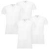 Levi's Uomo Collo A V T-Shirt Elasticizzato Cotone 905056001 4er Pacco - 300 - Bianco, XL
