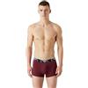 Emporio Armani Men's 3-pack Bold Monogram Boxer, Uomo, White/Marine/Burgundy, S