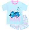 Disney Pigiama Stitch Bambina | Pigiama Ragazza | Pigiama Bambina Tie Dye | Prodotto Lilo & Stitch Ufficiale | 11-12 Anni