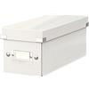 Leitz Click & Store WOW Scatola Archivio CD, per Archivio e Organizzazione di CD, Adatta a Casa e Ufficio, Bianco, 60410001