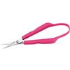 Westcott E-13103 000 Forbici per ritagliare silhouette con meccanismo a molla, lame antiruggine, impugnatura in plastica, 10 cm, rosa