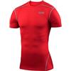 TCA PRO Performance Base Layer Aderente da Uomo Top Termico a Maniche Corte - Rosso, XL Uomo