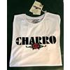 El Charro T-Shirt Art. Classic Bianco Modello Slim Fit (48 XL IT Uomo)