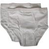 CAGI Confezione 2 Slip Uomo a Costina con Apertura Articolo 1200, Bianco, 6-SESTA (EU XL - F 5 - USA L - GB 38)