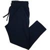 Coveri Pantaloni Tuta Uomo Cotone Leggero Larghi Taglie Forti Blu Nero 3XL 4XL 5XL 6XL (5XL - Blu)