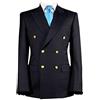 QZI Uomo Giacca Doppiopetto Slim con Risvolto e Blazer Peak