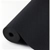 Hersvin 30cmx300cm Tappetino per Cassetti, Tappetini Non-Adesivo Eva Plastica Rotolo Carta per Mensola Cassetto Frigorifero Tavolo Mobile Cucina Lavello Ripiani (Nero/Puntino)
