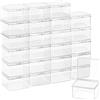 Piccole Scatole Plastica Trasparente,Quadrato Mini Scatola,10 Pezzi  2.95*1.97*0.8in Contenitori Portaoggetti per Organizer in Plastica, Contenitori con Coperchio,Scatoline Plastica per Perline,Gioielli :  : Casa e cucina